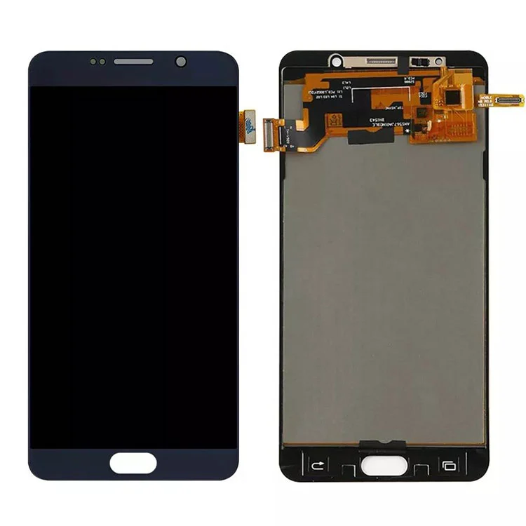 ສໍາລັບ Samsung Galaxy Note 5 LCD OLED ຈໍສະຫນັບສະຫນູນຈໍສະແດງລະຫັດຈໍສະແດງຜົນທີ່ມີກອບ