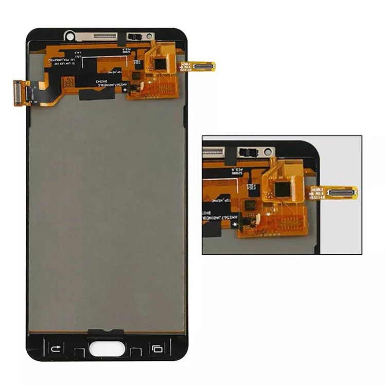 ສໍາລັບ Samsung Galaxy Note 5 LCD OLED ຈໍສະຫນັບສະຫນູນຈໍສະແດງລະຫັດຈໍສະແດງຜົນທີ່ມີກອບ